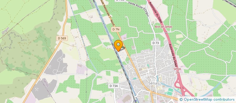 localisation de l'entreprise MONSIEUR YVES HILMANN  SENAS