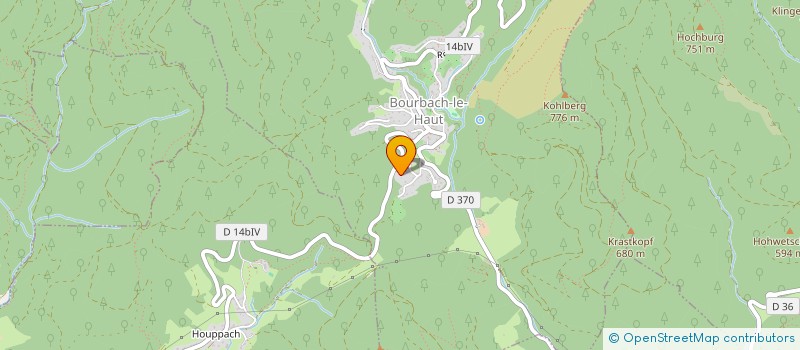 localisation de l'entreprise MONSIEUR YVES HIRTH  BOURBACH-LE-HAUT