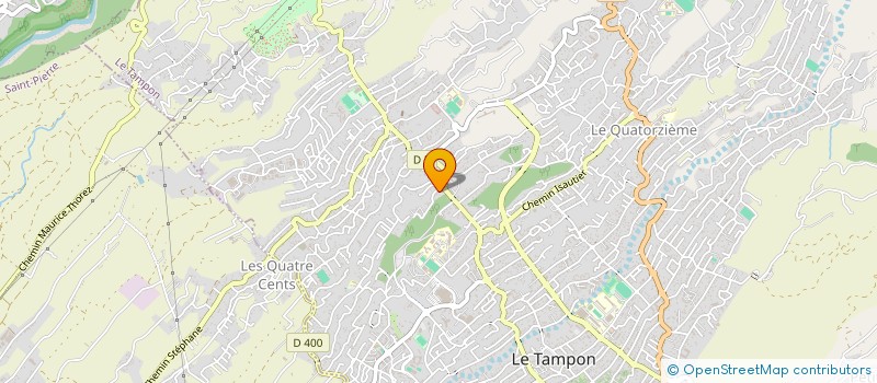 localisation de l'entreprise MONSIEUR YVES HOARAU à LE TAMPON