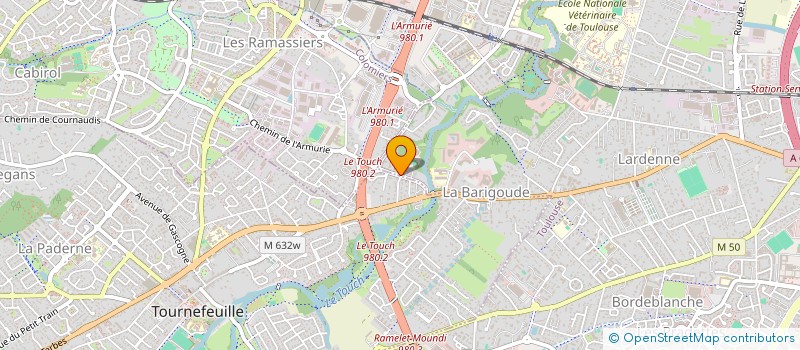 localisation de l'entreprise MONSIEUR YVES HOAREAU à TOULOUSE