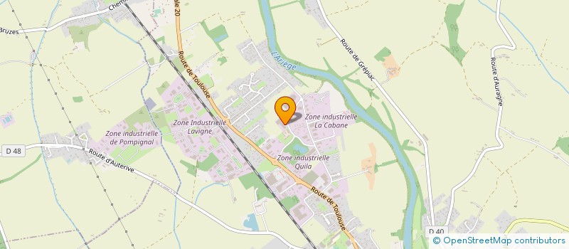 localisation de l'entreprise MONSIEUR YVES HOFFMANN  MIREMONT