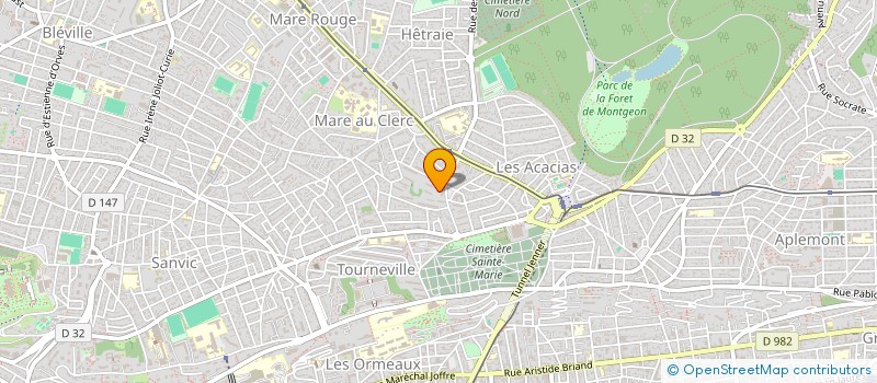 localisation de l'entreprise MONSIEUR YVES HORLAVILLE à LE HAVRE