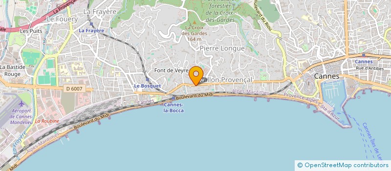 localisation de l'entreprise MONSIEUR YVES HOTTOT à CANNES