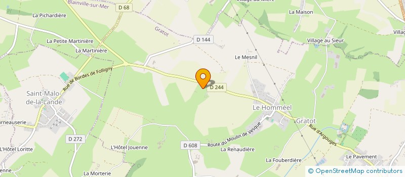 localisation de l'entreprise MONSIEUR YVES HUARD  GRATOT