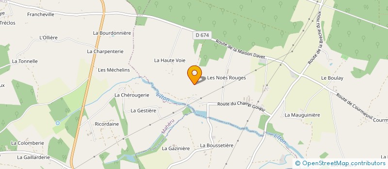 localisation de l'entreprise MONSIEUR YVES HUBLOT à MAHERU
