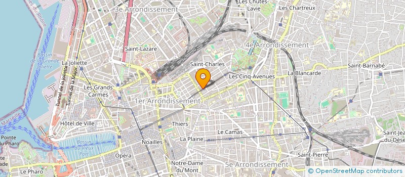 localisation de l'entreprise MONSIEUR YVES INCHIERMAN  MARSEILLE