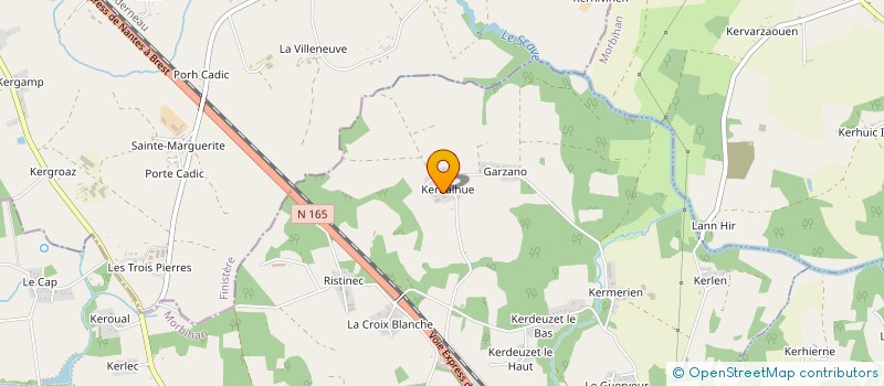 localisation de l'entreprise MONSIEUR YVES JAOUANNE  GUIDEL