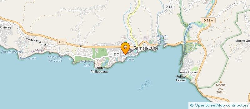 localisation de l'entreprise MONSIEUR YVES JEANNOT  SAINTE-LUCE