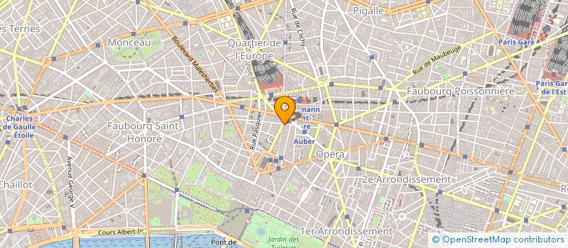 localisation de l'entreprise MONSIEUR YVES JEROME à PARIS