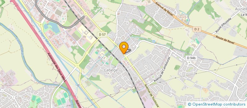 localisation de l'entreprise MONSIEUR YVES JODTS  LABEGE