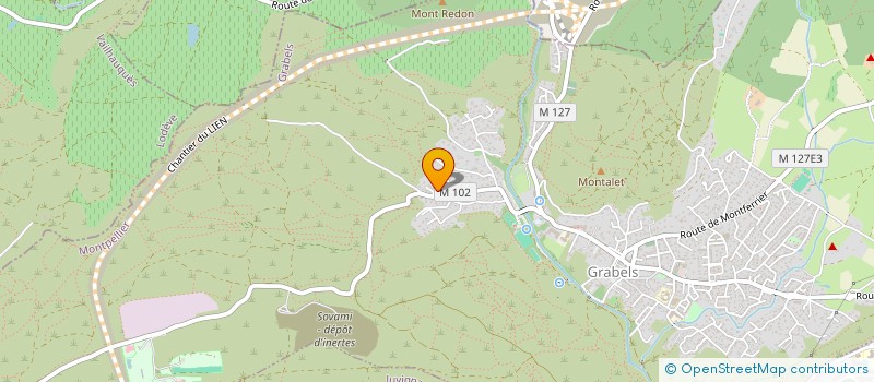 localisation de l'entreprise MONSIEUR YVES JOLIVOT  GRABELS