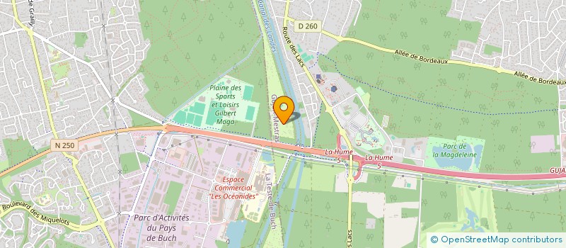 localisation de l'entreprise MONSIEUR YVES JOLLIVET à GUJAN-MESTRAS