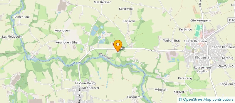 localisation de l'entreprise MONSIEUR YVES JOLY  PLOUENAN