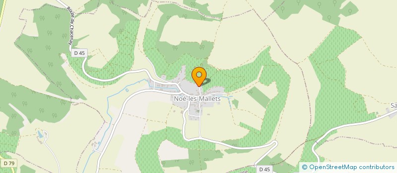 localisation de l'entreprise MONSIEUR YVES JOLY à NOE-LES-MALLETS