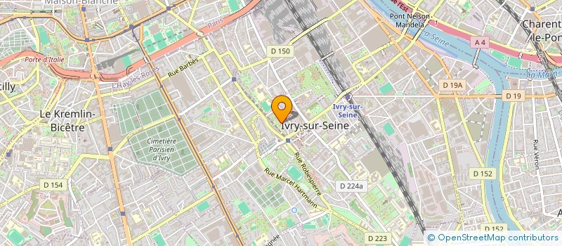 localisation de l'entreprise MONSIEUR YVES JOSEPH-MASSENA  IVRY-SUR-SEINE