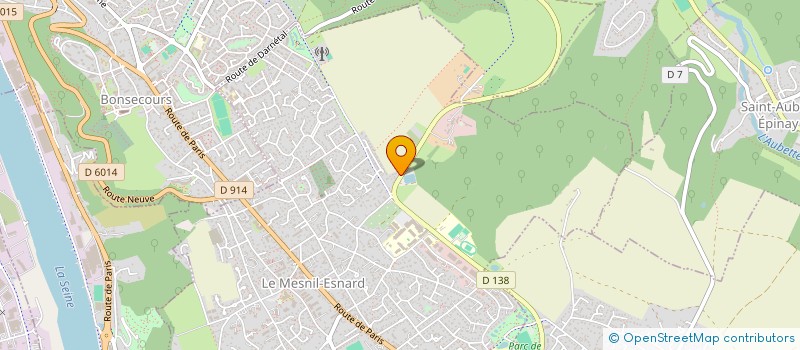 localisation de l'entreprise MONSIEUR YVES JOUANNIC  LE MESNIL-ESNARD