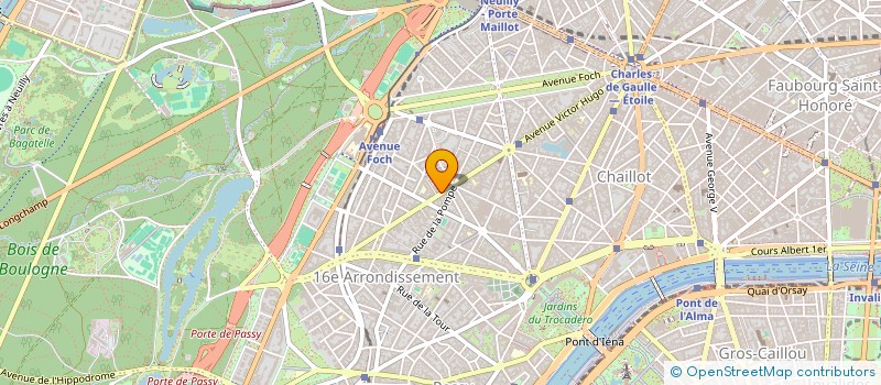 localisation de l'entreprise MONSIEUR YVES JOUBEAUD  PARIS