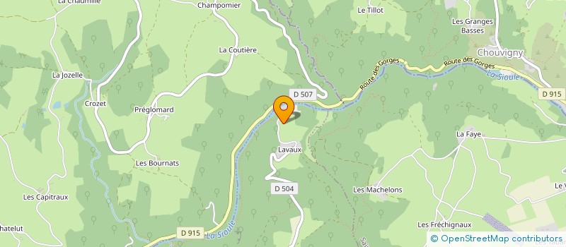 localisation de l'entreprise MONSIEUR YVES JOUBERTON  BLOT-L EGLISE