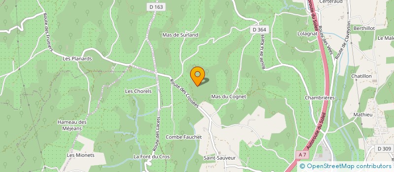 localisation de l'entreprise MONSIEUR YVES JOURDAN  CHANTEMERLE-LES-BLES