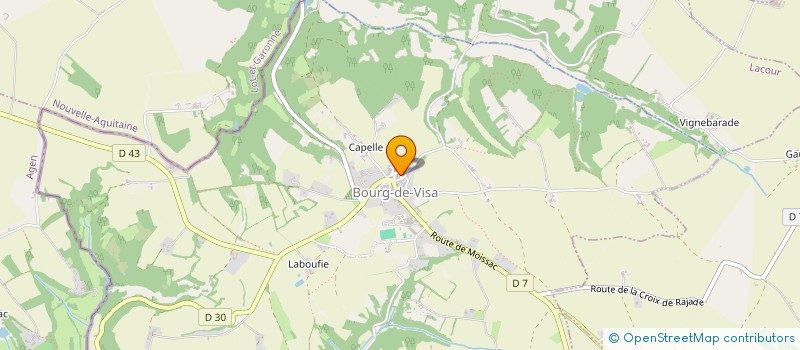 localisation de l'entreprise MONSIEUR YVES KARAGATCHEFF à BOURG-DE-VISA