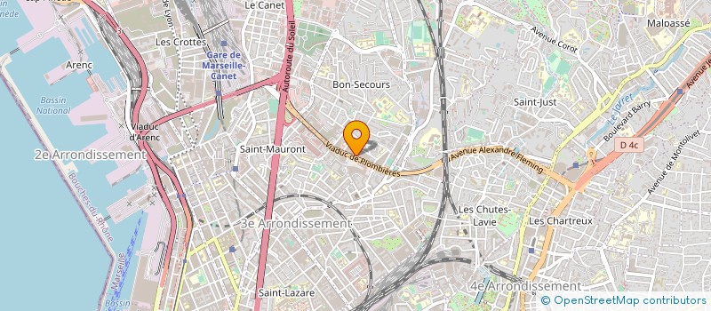 localisation de l'entreprise MONSIEUR YVES KONTZLER à MARSEILLE
