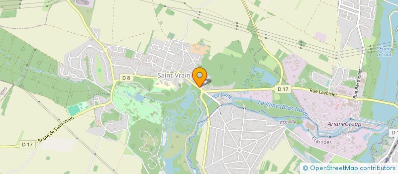 localisation de l'entreprise MONSIEUR YVES LAGABRIELLE  SAINT-VRAIN