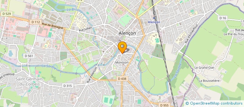 localisation de l'entreprise MONSIEUR YVES LALANDE à ALENCON