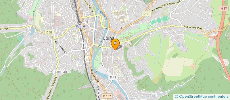 localisation de l'entreprise MONSIEUR YVES LALLEMAND à EPINAL