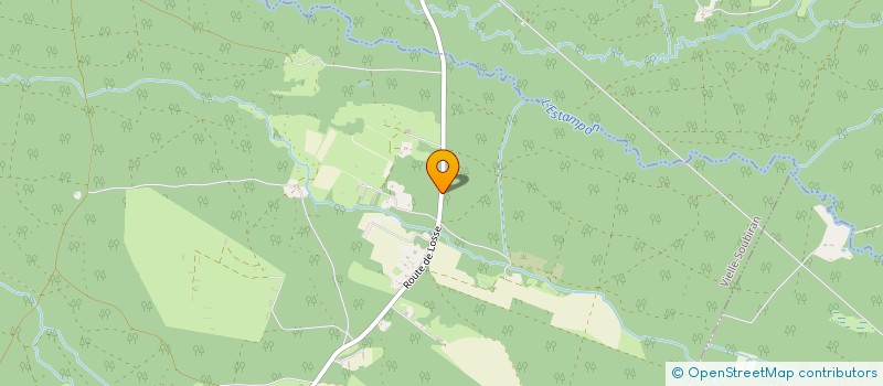 localisation de l'entreprise MONSIEUR YVES LAMOULIE  VIELLE-SOUBIRAN