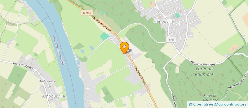 localisation de l'entreprise MONSIEUR YVES LAMOUR  HENOUVILLE