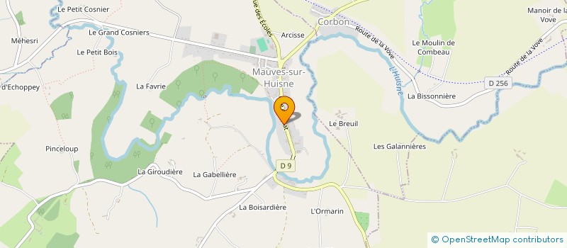 localisation de l'entreprise MONSIEUR YVES LANDE à MAUVES-SUR-HUISNE
