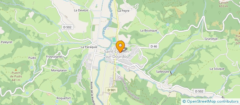 localisation de l'entreprise MONSIEUR YVES LANDIE à CONQUES-EN-ROUERGUE