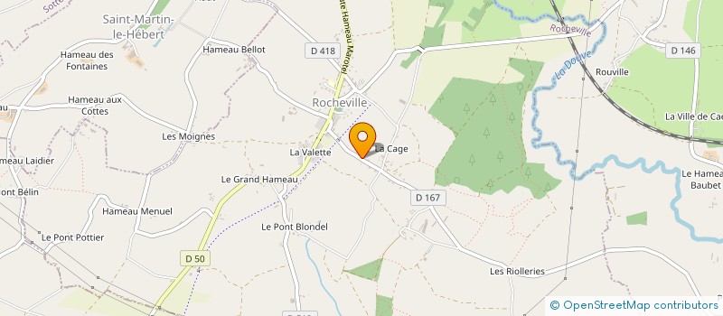 localisation de l'entreprise MONSIEUR YVES LANGLOIS à NEGREVILLE
