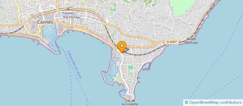 localisation de l'entreprise MONSIEUR YVES LAPAIRE à CANNES