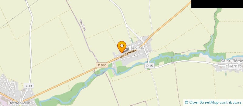 localisation de l'entreprise MONSIEUR YVES LAPORTE à HAUVINE