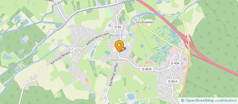 localisation de l'entreprise MONSIEUR YVES LARGILLER  HASNON