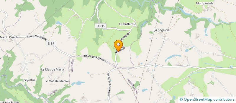 localisation de l'entreprise MONSIEUR YVES LAUMOND  GALGAN