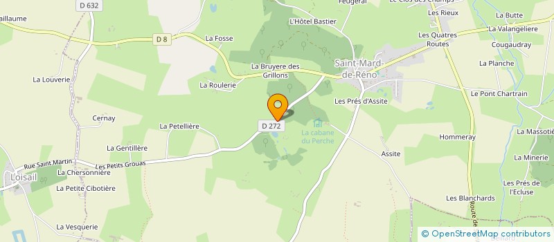 localisation de l'entreprise MONSIEUR YVES LAUNAY à SAINT-MARD-DE-RENO