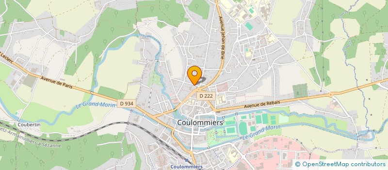 localisation de l'entreprise MONSIEUR YVES LAUNAY à COULOMMIERS