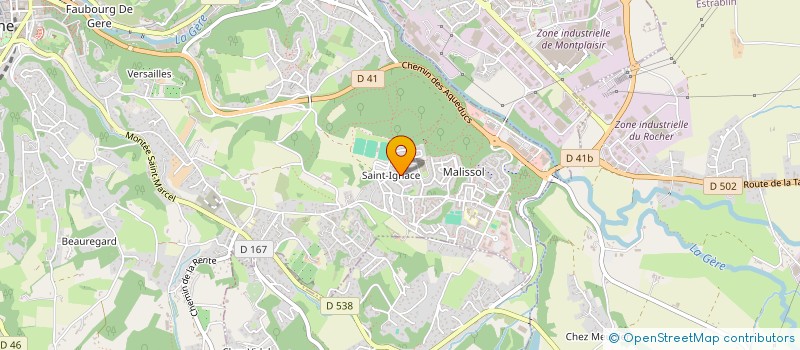 localisation de l'entreprise MONSIEUR YVES LAURENCON  VIENNE