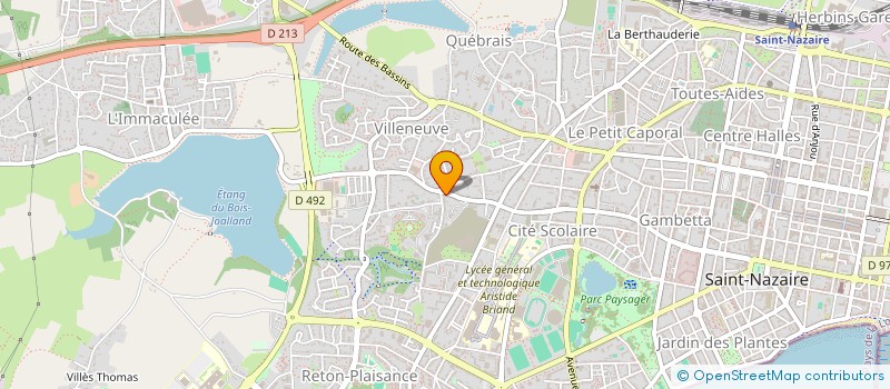 localisation de l'entreprise MONSIEUR YVES LE BAUT à SAINT-NAZAIRE