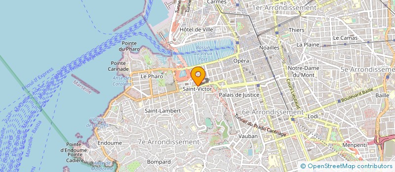 localisation de l'entreprise MONSIEUR YVES LE BLOCH à MARSEILLE