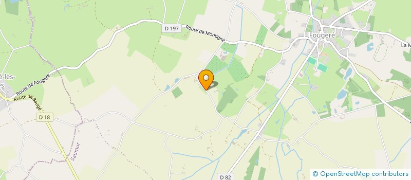 localisation de l'entreprise MONSIEUR YVES LE BORGNE à BAUGE-EN-ANJOU