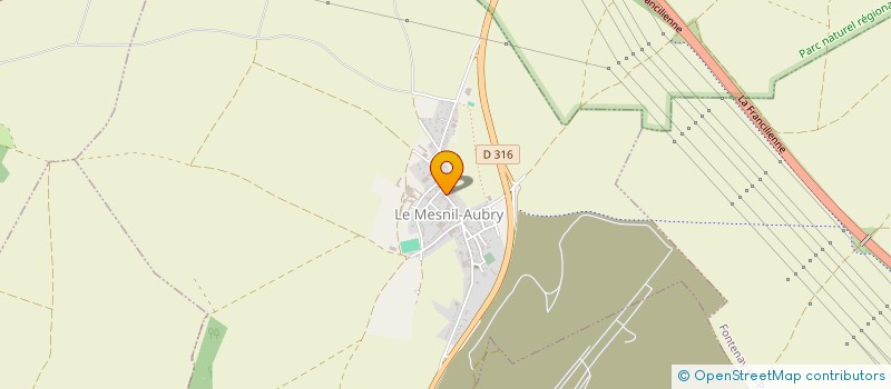 localisation de l'entreprise MONSIEUR YVES LE CAILLEC  LE MESNIL-AUBRY