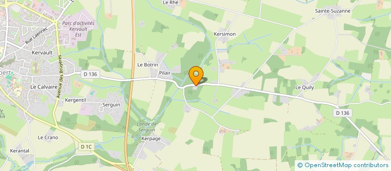 localisation de l'entreprise MONSIEUR YVES LE GALLIC à BERRIC