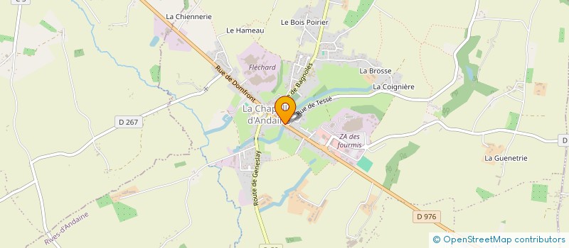 localisation de l'entreprise MONSIEUR YVES LE GUEN à JUVIGNY VAL D'ANDAINE