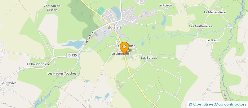 localisation de l'entreprise MONSIEUR YVES LE JEUNE  BOISME