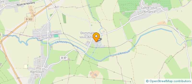 localisation de l'entreprise MONSIEUR YVES LE MAOUT à DOMMARTIN-SOUS-AMANCE