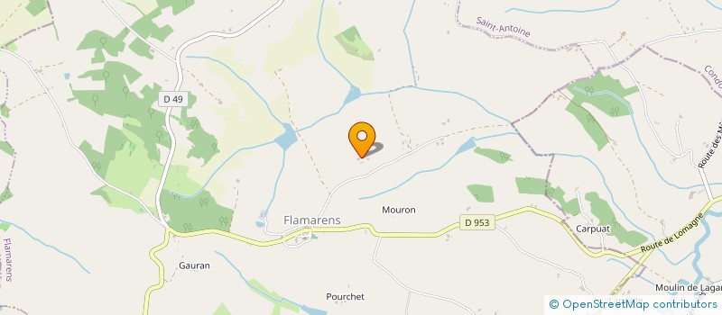 localisation de l'entreprise MONSIEUR YVES LE MENN  MIRADOUX