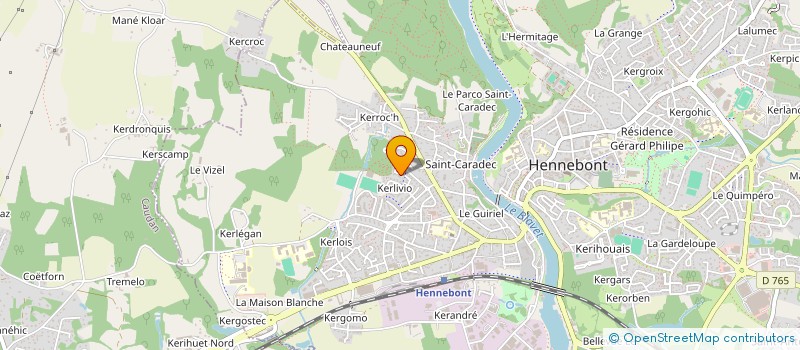 localisation de l'entreprise MONSIEUR YVES LE MESTRIC à HENNEBONT